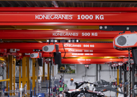 KBK Steel Workstation Crane